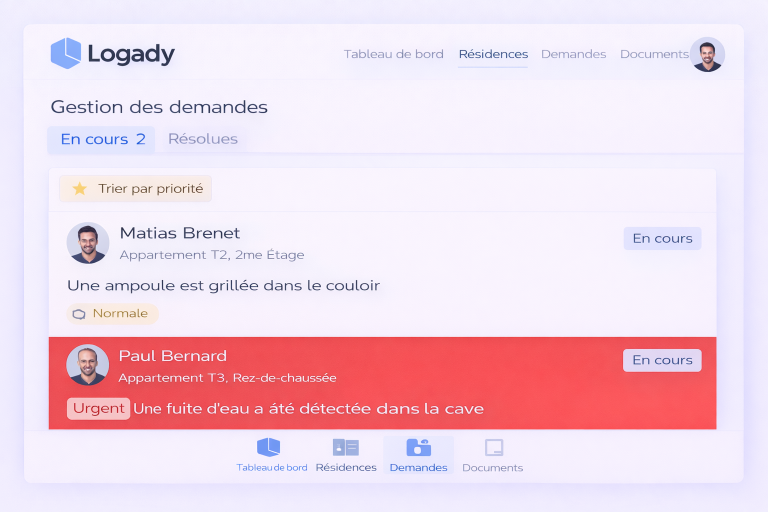 Gestion de copropriété simplifiée – Logady ticket carou